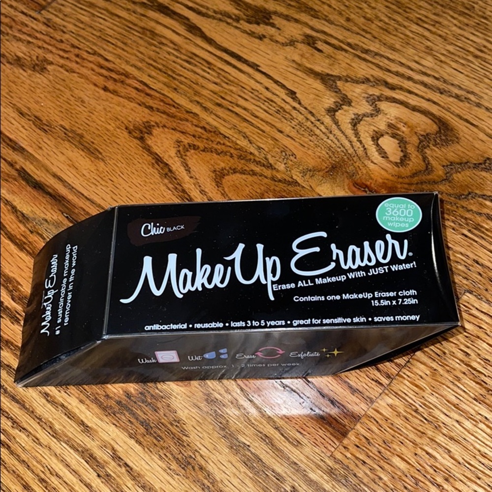 New in box Make Up Eraser in chic black